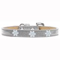 Mansbestfriend Snowflake Widget Dog CollarSilver Ice Cream Size 12 MA939777